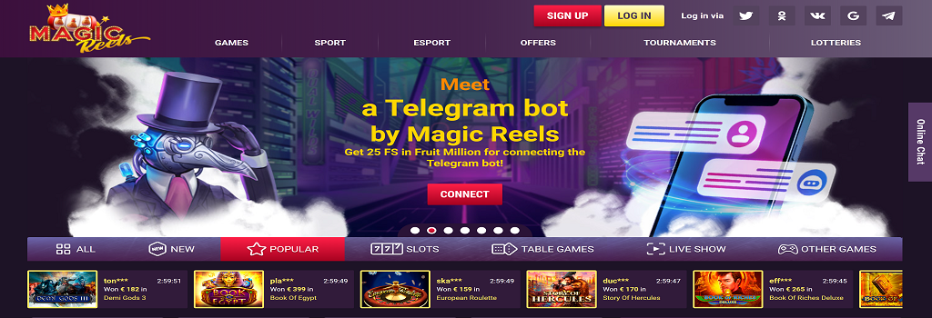 Magic Reels Casino Review
